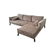Lizzely Garden & Living Hoekbank design Hilde 270cm bank beige chenille rechts Lizzely Garden & Living Hoekbank design Hilde 270cm bank beige chenille rechts