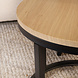 Lizzely Garden & Living Salontafel rond 2delig lichtbruin MDF Rutger Lizzely Garden & Living Salontafel rond 2delig lichtbruin MDF Rutger