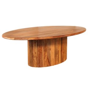 Lizzely Garden & Living Salontafel ovaal bruin mangohout 120cm Moki Lizzely Garden & Living Salontafel ovaal bruin mangohout 120cm Moki