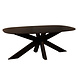 Lizzely Garden & Living Salontafel deens ovaal 120cm Elif marmerlook zwart Lizzely Garden & Living Salontafel deens ovaal 120cm Elif marmerlook zwart