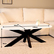 Lizzely Garden & Living Salontafel deens ovaal 120cm Elif marmerlook wit Lizzely Garden & Living Salontafel deens ovaal 120cm Elif marmerlook wit