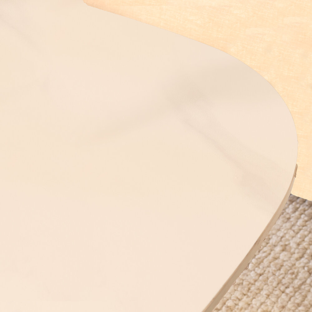 Salontafel deens ovaal 120cm Elif marmerlook wit Salontafel deens ovaal 120cm Elif marmerlook wit