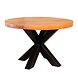 Lizzely Garden & Living Salontafel rond mangohout 70cm Jesse bruin Lizzely Garden & Living Salontafel rond mangohout 70cm Jesse bruin