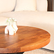 Lizzely Garden & Living Salontafel rond mangohout 70cm Jesse bruin Lizzely Garden & Living Salontafel rond mangohout 70cm Jesse bruin