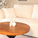 Lizzely Garden & Living Salontafel rond mangohout 70cm Jesse bruin Lizzely Garden & Living Salontafel rond mangohout 70cm Jesse bruin