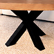 Lizzely Garden & Living Salontafel rond mangohout 90cm Jesse bruin Lizzely Garden & Living Salontafel rond mangohout 90cm Jesse bruin