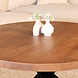 Lizzely Garden & Living Salontafel rond mangohout 90cm Jesse bruin Lizzely Garden & Living Salontafel rond mangohout 90cm Jesse bruin