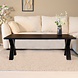 Lizzely Garden & Living Salontafel x poot mangohout 130cm Pato zwart Lizzely Garden & Living Salontafel x poot mangohout 130cm Pato zwart