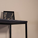 Lizzely Garden & Living Bijzettafel mangohout Osso 120cm zwart Lizzely Garden & Living Bijzettafel mangohout Osso 120cm zwart