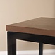 Lizzely Garden & Living Bijzettafel Industrieel Jerry 55cm mangohout walnoot Lizzely Garden & Living Bijzettafel Industrieel Jerry 55cm mangohout walnoot