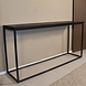 Lizzely Garden & Living Bijzettafel mangohout Osso 150cm zwart Lizzely Garden & Living Bijzettafel mangohout Osso 150cm zwart