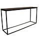 Lizzely Garden & Living Bijzettafel mangohout Osso 150cm zwart Lizzely Garden & Living Bijzettafel mangohout Osso 150cm zwart