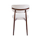 Lizzely Garden & Living Eetkamerstoel Reika walnoot beige japandi stijl eetstoel Lizzely Garden & Living Eetkamerstoel Reika walnoot beige japandi stijl eetstoel