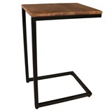 Lizzely Garden & Living Bijzettafel Jerry 55cm bruin mangohout Lizzely Garden & Living Bijzettafel Jerry 55cm bruin mangohout