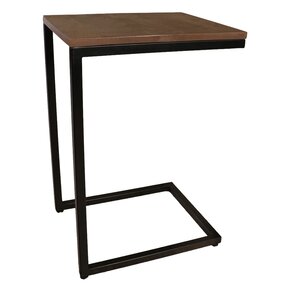 Lizzely Garden & Living Bijzettafel Jerry 55cm walnoot mangohout Lizzely Garden & Living Bijzettafel Jerry 55cm walnoot mangohout