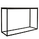 Lizzely Garden & Living Bijzettafel mangohout Osso 120cm zwart Lizzely Garden & Living Bijzettafel mangohout Osso 120cm zwart