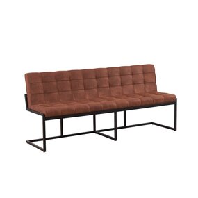 Lizzely Garden & Living Eetkamerbank Vito 200cm cognac microvezel Lizzely Garden & Living Eetkamerbank Vito 200cm cognac microvezel