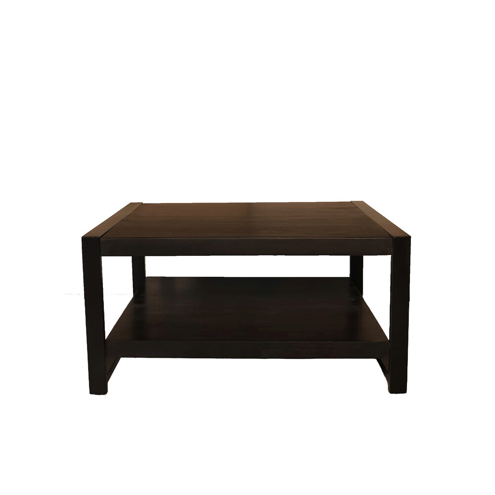 Salontafel 90cm Violet mangohout zwart Salontafel 90cm Violet mangohout zwart