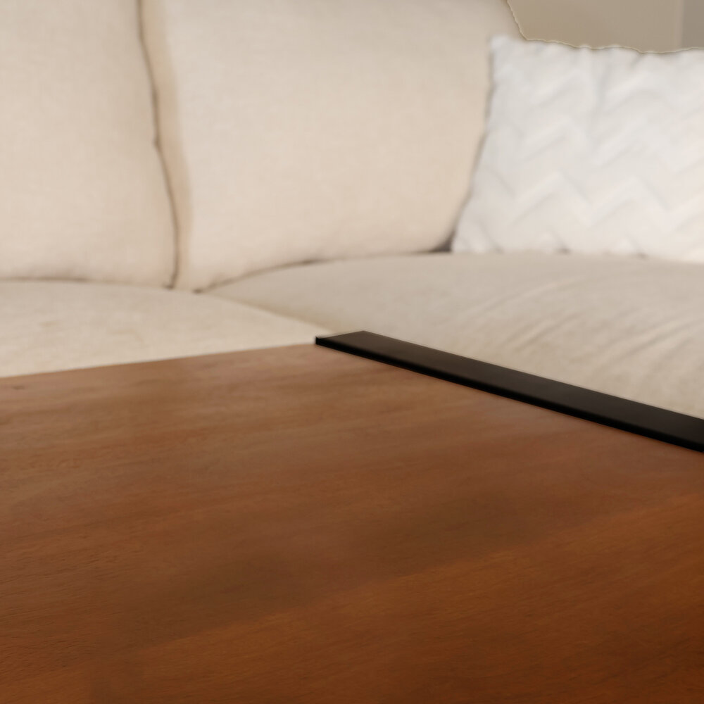 Salontafel 120cm Lotus mangohout walnoot Salontafel 120cm Lotus mangohout walnoot