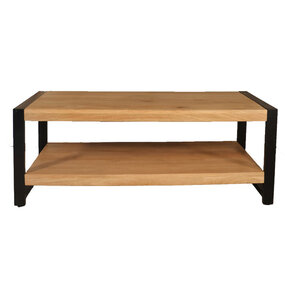 Lizzely Garden & Living Salontafel rechthoekig lichtbruin mangohout 120cm Lotus Lizzely Garden & Living Salontafel rechthoekig lichtbruin mangohout 120cm Lotus