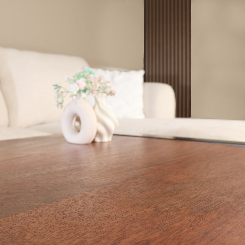 Salontafel 120cm Lotus mangohout bruin Salontafel 120cm Lotus mangohout bruin