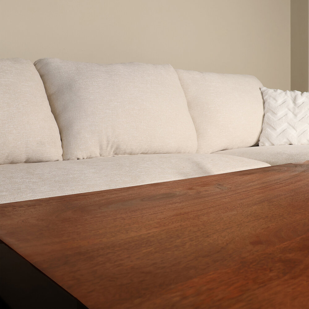 Salontafel 120cm Lotus mangohout bruin Salontafel 120cm Lotus mangohout bruin