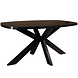 Lizzely Garden & Living Eettafel Leco deens ovaal 160cm zwart melamine Lizzely Garden & Living Eettafel Leco deens ovaal 160cm zwart melamine