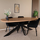 Lizzely Garden & Living Eettafel Leco deens ovaal 200cm eiken melamine Lizzely Garden & Living Eettafel Leco deens ovaal 200cm eiken melamine