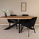 Lizzely Garden & Living Eettafel Leco deens ovaal 200cm eiken melamine Lizzely Garden & Living Eettafel Leco deens ovaal 200cm eiken melamine
