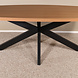 Lizzely Garden & Living Eettafel Leco deens ovaal 200cm eiken melamine Lizzely Garden & Living Eettafel Leco deens ovaal 200cm eiken melamine