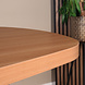 Lizzely Garden & Living Eettafel Leco deens ovaal 200cm eiken melamine Lizzely Garden & Living Eettafel Leco deens ovaal 200cm eiken melamine