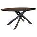Lizzely Garden & Living Eettafel ovaal 180cm Twist zwart ovale eettafel Lizzely Garden & Living Eettafel ovaal 180cm Twist zwart ovale eettafel