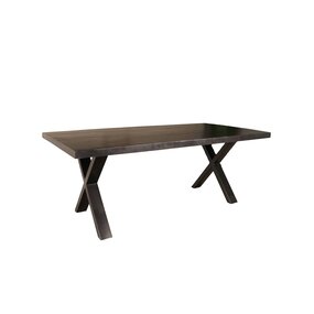 Lizzely Garden & Living Eettafel Xavier rechthoekig 200cm zwart mangohout Lizzely Garden & Living Eettafel Xavier rechthoekig 200cm zwart mangohout