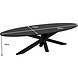 Lizzely Garden & Living Eettafel ovaal 300cm Rato zwart ovale tafel Lizzely Garden & Living Eettafel ovaal 300cm Rato zwart ovale tafel