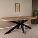 Lizzely Garden & Living Eettafel Leco deens ovaal 270cm eiken melamine Lizzely Garden & Living Eettafel Leco deens ovaal 270cm eiken melamine