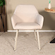 Lizzely Garden & Living Eetkamerstoel Maris beige met beige poot Lizzely Garden & Living Eetkamerstoel Maris beige met beige poot