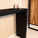 Lizzely Garden & Living Bijzettafel mangohout Randy 120cm zwart Lizzely Garden & Living Bijzettafel mangohout Randy 120cm zwart