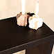Lizzely Garden & Living Bijzettafel mangohout Randy 120cm zwart Lizzely Garden & Living Bijzettafel mangohout Randy 120cm zwart
