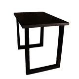 Lizzely Garden & Living Bartafel 140cm mangohout zwart Pixie Lizzely Garden & Living Bartafel 140cm mangohout zwart Pixie