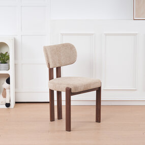 Lizzely Garden & Living Eetkamerstoel Naomi walnoot bruin Lizzely Garden & Living Eetkamerstoel Naomi walnoot bruin