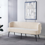 Lizzely Garden & Living Eetkamerbank Quinn 180cm beige chenille