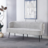 Lizzely Garden & Living Eetkamerbank Quinn 180cm grijs chenille