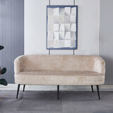 Lizzely Garden & Living Eetkamerbank Quinn 180cm taupe chenille