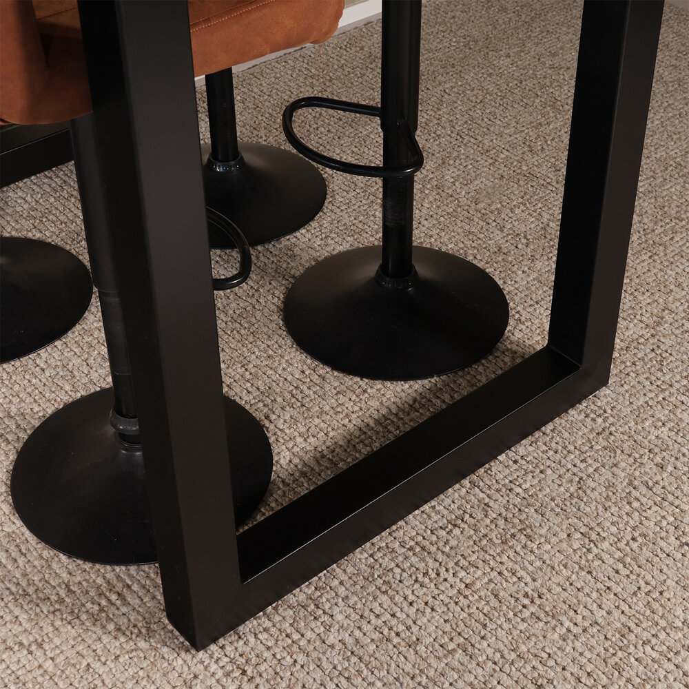 Bartafel Pixie 140cm bruin mangohout