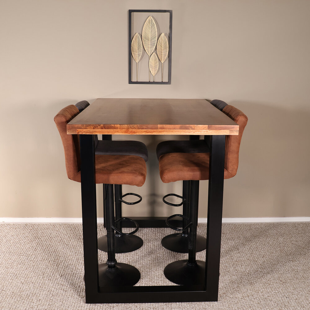 Bartafel Pixie 140cm bruin mangohout