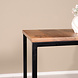 Lizzely Garden & Living Bijzettafel Industrieel Jerry 74cm bruin mangohout Lizzely Garden & Living Bijzettafel Industrieel Jerry 74cm bruin mangohout