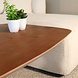 Lizzely Garden & Living Salontafel deens ovaal mangohout 130cm Livy walnoot Lizzely Garden & Living Salontafel deens ovaal mangohout 130cm Livy walnoot