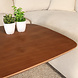 Lizzely Garden & Living Salontafel deens ovaal mangohout 130cm Livy walnoot Lizzely Garden & Living Salontafel deens ovaal mangohout 130cm Livy walnoot