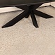 Lizzely Garden & Living Salontafel deens ovaal mangohout 130cm Livy zwart Lizzely Garden & Living Salontafel deens ovaal mangohout 130cm Livy zwart