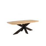 Lizzely Garden & Living Salontafel deens ovaal mangohout 130cm lichtbruin Livy Lizzely Garden & Living Salontafel deens ovaal mangohout 130cm lichtbruin Livy